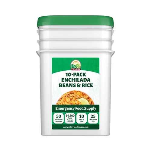 Vista 39 de Kit de suministro de alimentos a largo plazo de 180 días 2,100 porciones, +75g de proteína diaria y +1,800 calorías por día Alimentos