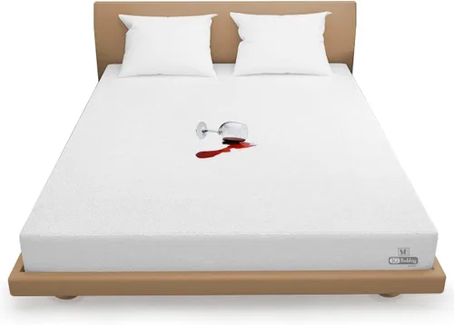 Vista 12 de SGI Bedding Protector de colchón impermeable tamaño individual de 39 x 75 pulgadas, bolsillo profundo de 15 pulgadas, suave, silencioso