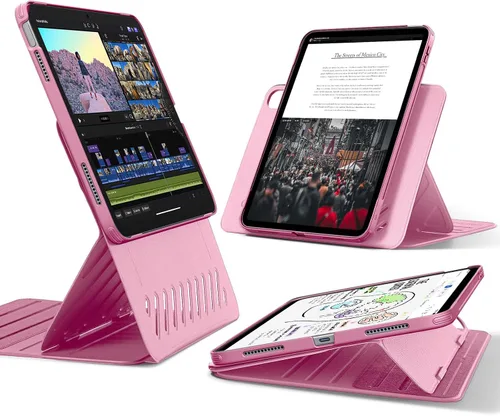 Vista 11 de ESR Funda para iPad A16, Funda para iPad de 11ª/10ª Generación (2025/2022), Cubierta Magnética Extraíble, Soporte Ajustable Vertical/Horizontal