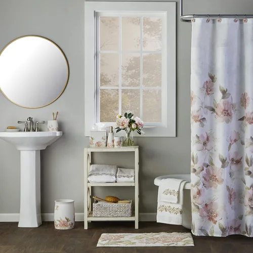 Vista 6 de SKL Home Jabonera floral brumosa, rosa