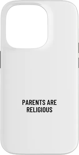 Vista 17 de iPhone 16 Parents are religious Case