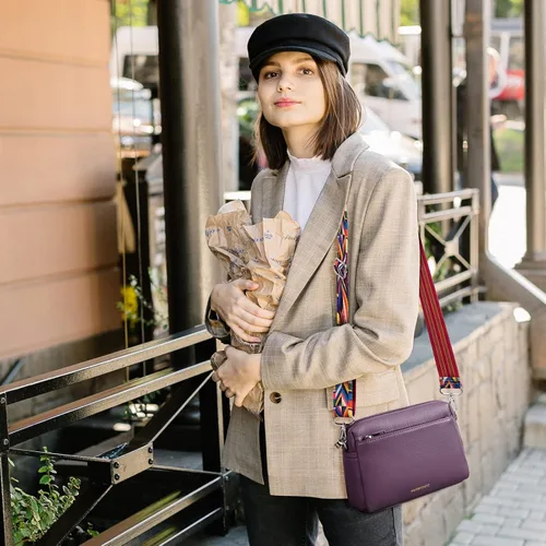 Vista 2 de WESTBRONCO Bolsos cruzados pequeños para mujer, bolsos de hombro, cartera con correa ajustable
