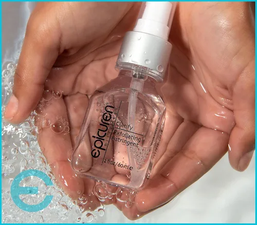 Vista 2 de Epicuren Discovery Astringente exfoliante Clarify, 2 oz.