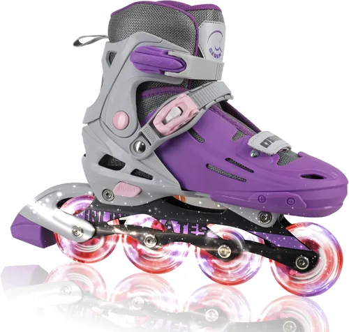 Vista 8 de C SEVEN C7skates Nostalgic Jr. - Patines en línea para niñas, niños y jóvenes