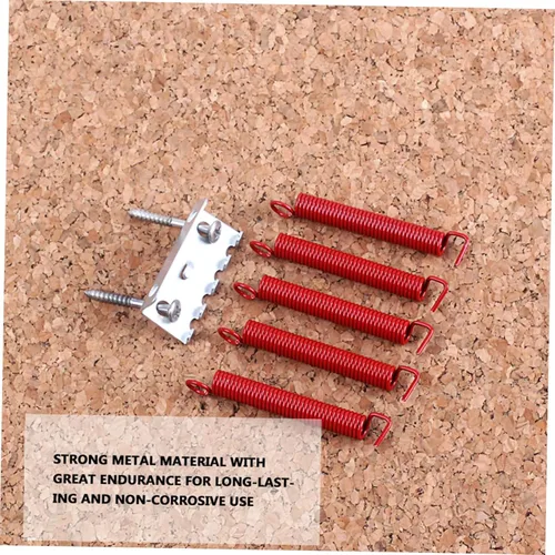 Vista 4 de Guitarra eléctrica Trémolo Bridge Springs Noiseless Tremolo Spring Claw Kit Reemplazo Guitarras Piezas
