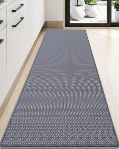 Vista 36 de DEXI Alfombrillas de Cocina Acolchadas Anti Fatiga, 17x59, Alfombra de Pasillo para Estar de Pie Impermeable, Espuma Viscoelástica Cómoda Acolchada