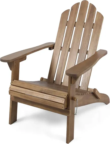 Vista 11 de Christopher Knight Home Cara Silla Adirondack plegable de madera de acacia para exteriores, acabado azul