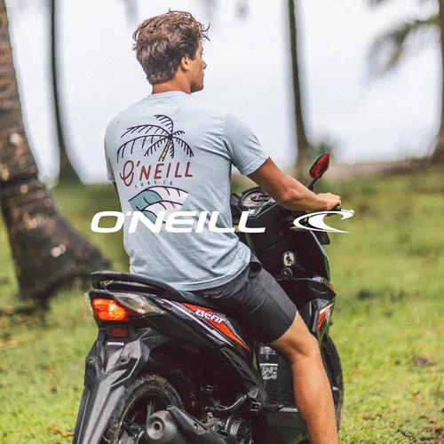 Vista 5 de O'NEILL Camiseta tropical para hombre - Cómodas camisetas gráficas para hombre - Camiseta de manga corta serigrafiada