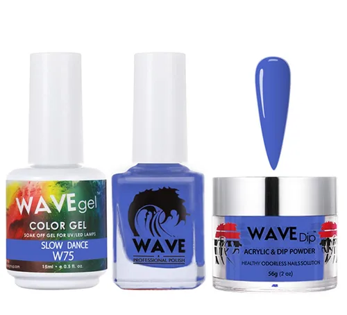 Vista 93 de WAVEGEL - Juego de gel de remojo, laca de uñas y polvo acrílico a juego - Colección Simplicity - #P109 Blizzard
