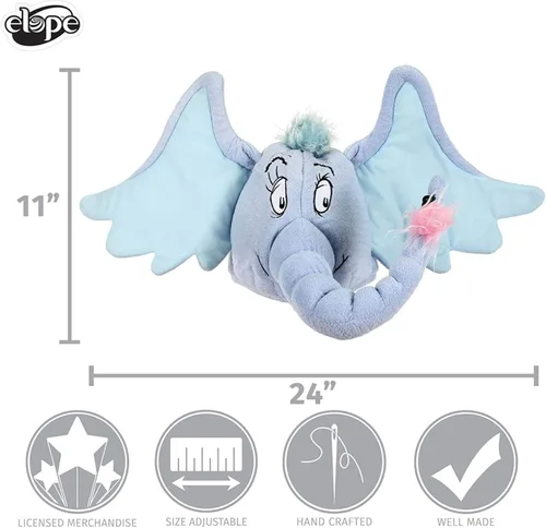 Vista 7 de elope Sombrero de disfraz de Dr. Seuss Horton Hears a Who para niños