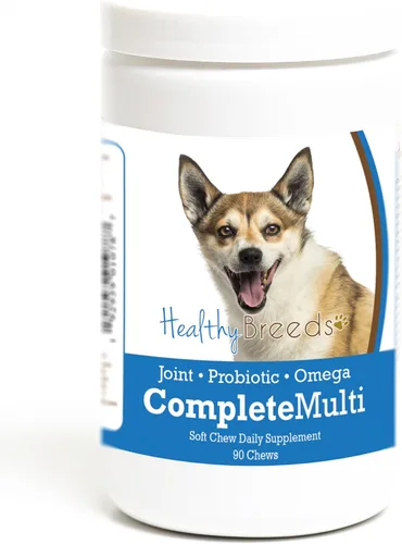 Vista 121 de Healthy Breeds Affenpinscher todo en uno multivitamínico suave masticable 60