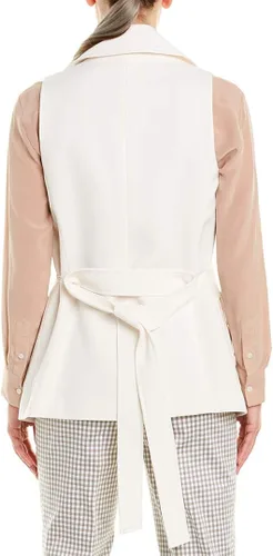 Vista 2 de Anne Klein Chaleco cruzado para mujer