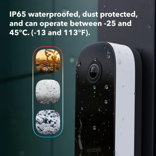 Vista 12 de ecobee Paquete de seguridad para el hogar con suscripción avanzada de seguridad inteligente de 1 año, sistema de seguridad inteligente