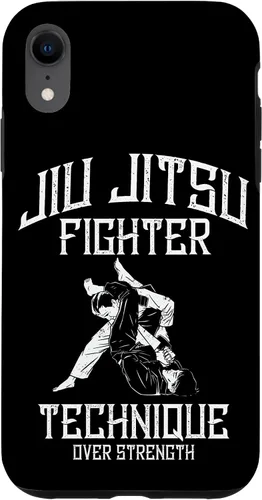 Vista 25 de Martial Arts MMA Fighter Technique Over Strenght Jiu Jitsu Case for iPhone 16