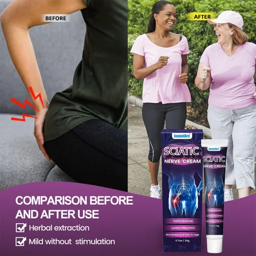 Vista 5 de Crema para aliviar el dolor de neuropatía, 2 unidades de bálsamo para aliviar los nervios, crema de neuropatía con ingredientes naturales, crema