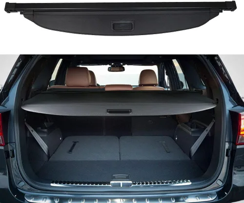 Vista 15 de Cubierta de carga para Land Rover Discovery 3 LR3 2005-2008 2009 y para Discovery 4 LR4 2010-2015 2016 Accesorios Cubierta de seguridad retráctil