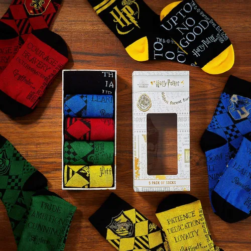 Vista 2 de Harry Potter Calcetines de regalo para niños y niñas, adolescentes, Varios