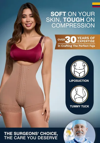 Vista 5 de Sonryse Stage 2 faja Tummy Tuck Compression Garment Faja Body Shaper Shapewear for Women Fajas Colombianas Moldeadoras