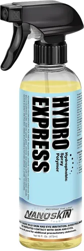 Vista 8 de Nanoskin Hydro Express hidrofóbicos Spray de polímero Añade brillo y brillo, fórmula avanzada, brillo duradero, brillo mejorado, rendimiento sin
