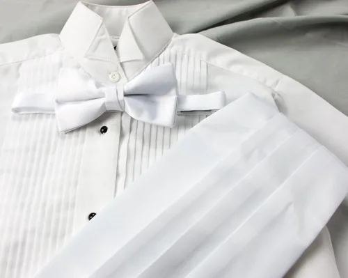 Vista 2 de Spring Notion Conjunto Cummerbund y pajarita para hombre