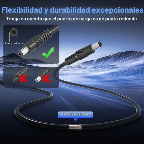 Vista 2 de Cargador de scooter de 42V 2A compatible con Gotrax GXL V2, G2, G3, G4, Apex, Eclipse, Rival, XR Elite, Tour XP, fuente de alimentación eléctrica