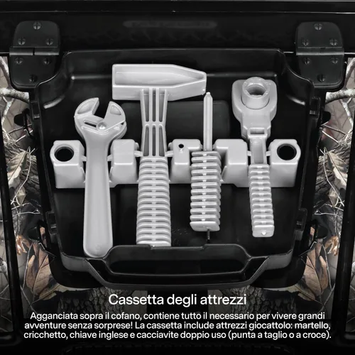 Vista 9 de Peg Perego Gaucho PRO Realtree Camo 24 voltios, vehículo todoterreno extra grande