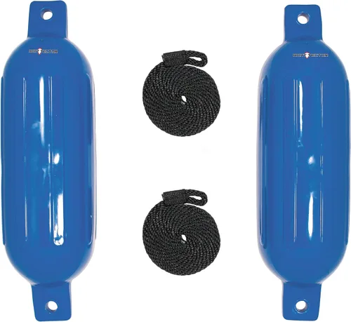 Vista 35 de Extreme Max 3006.7375 BoatTector Defensa Inflable Value Paquete de 2 - 4.5" x 16", Negro