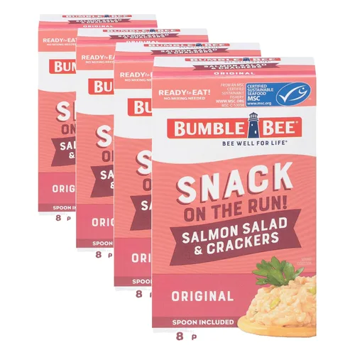Vista 23 de Ensalada de atún Bumble Bee con galletas saladas - Sin grasa - 3.5 oz (Paquete de 3)