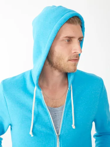Vista 5 de Alternative Rocky sudadera con capucha y cierre para hombre