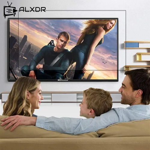Vista 2 de Protector de pantalla de TV de película antirreflejos, filtro de monitor de luz azul, protege contra la radiación, alivia la fatiga ocular y duerme