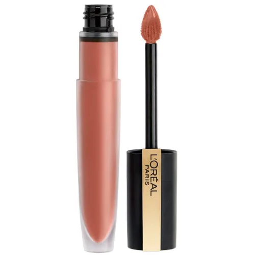 Vista 18 de L'Oréal Paris Makeup Rouge Signature - Tinta de labios mate, Adored Adorado