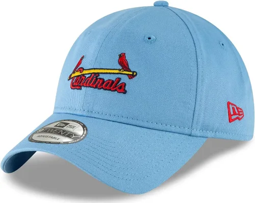 Vista 27 de New Era MLB Khaki Core Classic 9TWENTY - Gorra ajustable de tamaño único Atlanta Braves