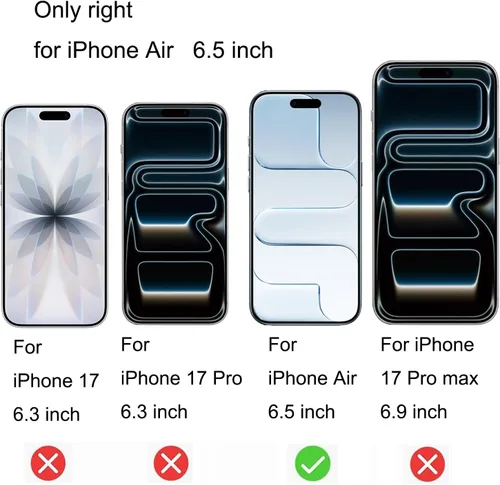Vista 28 de Espejo de vidrio templado antiazul, protector de pantalla anti-espía, película antiespía para iPhone 11 Pro Max/iPhone XS Max, 6.5 pulgadas