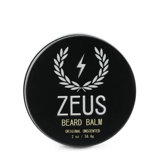 Vista 8 de ZEUS Bálsamo para barba, cera de abeja natural y bálsamo de manteca de karité, acondicionador suavizante para vello facial, fabricado en Estados