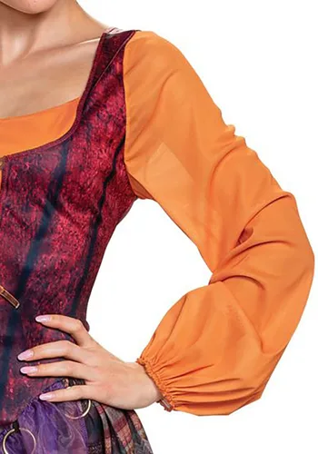 Vista 3 de Disfraz Deluxe de Mary para Mujer de Hocus Pocus Multicolor
