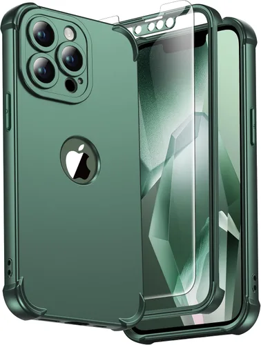 Vista 34 de ORETECH Funda para iPhone 11, con [2 protectores de pantalla de vidrio templado] [prueba de caídas de grado militar de 10 pies]