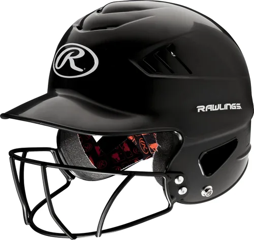 Vista 11 de Rawlings COOLFLO Batting Helmet Facemask Option