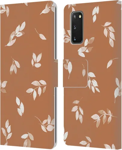 Vista 329 de Head Case Designs Officially Licensed Ninola Ditsy Flowers Yellow Nature Bold Leather Wallet Case Compatible with Samsung Galaxy A07 4G