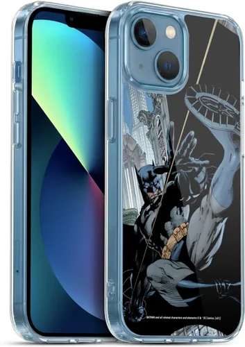 Vista 115 de Head Case Designs Funda de gel Hush con licencia oficial de Batman DC Comics #608 (protección de grado militar) compatible con Apple iPhone 7