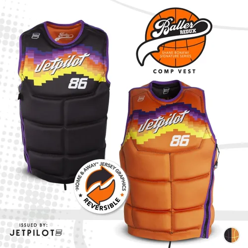 Vista 3 de Jetpilot Bonifay Baller - Chaleco reversible de neopreno