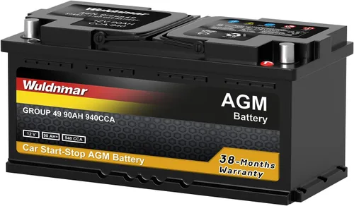 Vista 13 de Batería de litio de alto rendimiento para coche - G24 12V 60Ah con 1100CCA para sistemas de parada y arranque Auto