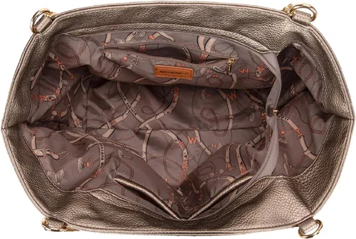 Vista 6 de Montana West - Bolso de mano grande para mujer con asa superior sobredimensionada y bolsos con cadena