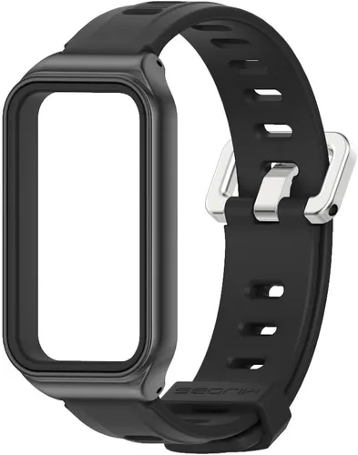 Vista 2 de Correa de repuesto de silicona para reloj, accesorios de pulsera inteligente para Amazfit 7 Fit Band