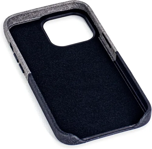 Vista 8 de Dockem Funda tipo cartera para iPhone 13 Pro con placa de metal integrada para montaje magnético y 1 bolsillo plano para tarjetas de crédito Luxe