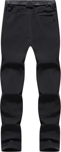 Vista 2 de BenBoy Womens Outdoor Waterproof Windproof Fleece Slim Cargo Snow Ski Hiking Pants