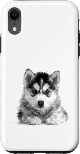 Vista 24 de Cute Siberian Husky for Dog Mom and Paw Parents Case for iPhone 16
