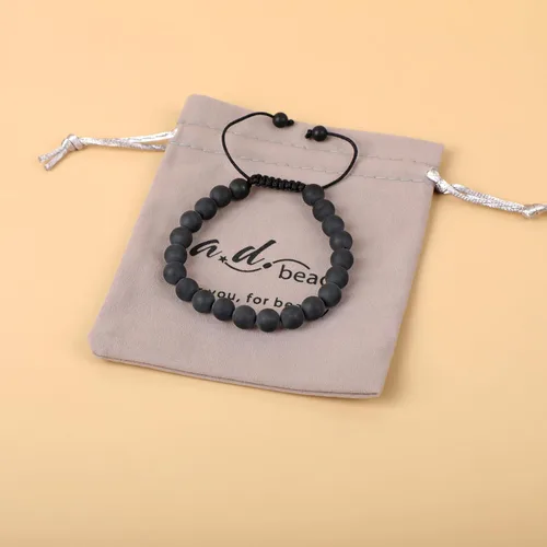 Vista 32 de AD Beads Pulseras de piedras preciosas unisex de 0.315 pulgadas (0.315 in), macramé curativo ajustable de 7 a 9 pulgadas Usa esta pulsera