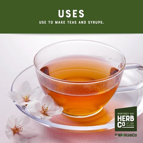 Vista 4 de Corteza de cereza silvestre cortada y tamizada, por Herb Co, Prunus Serotina, de los Estados Unidos, Kosher, para jarabe tradicional, té y tinturas