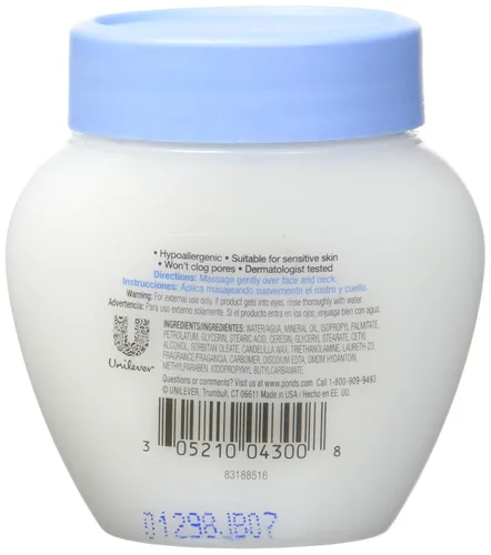 Vista 4 de Pond's Crema, piel seca 3.9 oz (paquete de 3)