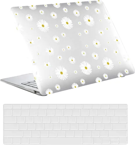 Vista 27 de Funda compatible con MacBook Air de 11 pulgadas 2015 2014 2013 2012 2011 2010 versión A1465 A1370, carcasa rígida de plástico para portátil y CH137